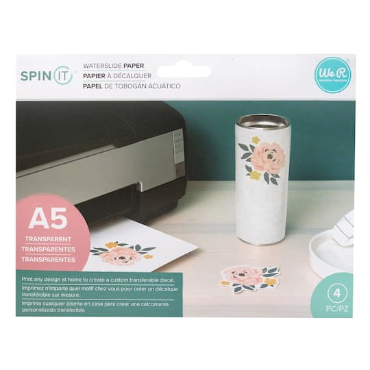 Shop For The We R Memory Keepers Spin It Waterslide Paper At Michaels